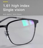 Reglaze Glasses Specs 1.61 Index Thinned Lenses inc Anti Glare,Scratch & UV 
