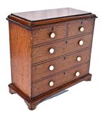 Georgian Money Box in the form of an Apprentice Chest of Drawers, circa 1820