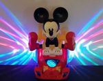 MOUSE CAR BUMP & GO MICKEY TOY LED KART LED LIGHTS MUSIC BOYS GIRLS TOYS 21CM