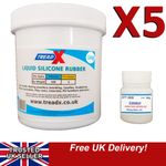 5kg Liquid Silicone Moulding Rubber Mold Making Casting Rubber Mould 5L