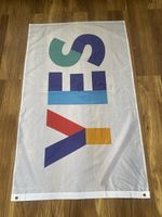 X3 Large Multi-Coloured YES Flag  5ft x 3ft  Brand NEW Yes Scotland