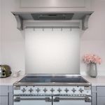 Stainless Steel Kitchen Splashback Hanging Pot Pan Rail Cooker Hob