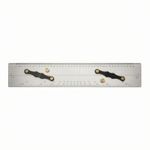 Navigation Parallel Ruler Acrylic Drawing Tool Clear for Chart Plotting