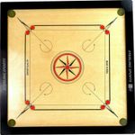 New Large Traditional Carrom Board Game Size 83cm x 83cm With Striker and Coins