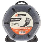 Genuine Echo Black Diamond 3.3mm x 26m Strimmer Line - 340130070 (Twisted Square