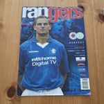 Rangers v Celtic Official Football Programme Scottish Premier League 7 Dec 2002