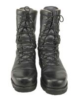 Austrian Army Heavyweight Leather Para Boots Black Combat Military Grade 1