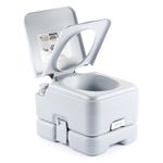 DARTMOOR 10L Portable Outdoor Camping Travel Toilet Piston Pump Caravan Picnic