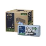 Tork Heavy Duty Cleaning Cloths 4 x 105 Pack Workshop Food Wipes 530279 - Blue