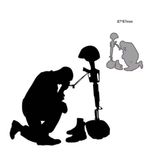 Metal Cutting Dies Soldiers Scrapbook Paper Card Craft Mould Blade Punch Stencil
