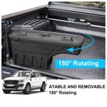 Truck Bed Storage Swing Tool Box for Ford Ranger 2012-2022 Wildtrak Accessories