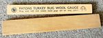 TWO VINTAGE PATONS RUG WOOL GAUGES VGC