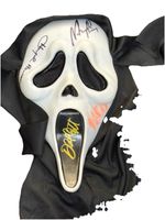 Scream 4 Mask Signed By Arquette, Campbell, Panettiere & Bell COA