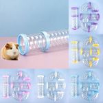 Hamster Cage External Tubes DIY Tunnel Set U-Pipe Pipeline Chinchilla Accessorie