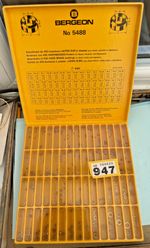 Bergeon 5488 Assortment Of  Brass Bergeon Bushes B1- B60 Bushes Nice Bergeon lot