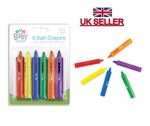 6 x BATH CRAYONS Washable Crayon Kids Baby Bath time Paints Drawing Pens Toy.