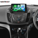 2+64G Android 15 Apple Carplay Car Stereo GPS BT For Ford Kuga C-Max 2011-2016