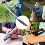 9" / 225mm Flat Sharpening Stone Double Sided Scythes,Knife Sharpening,Tool