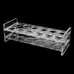 12 Hole Clear Acrylic Cup Holder Beverage Rack Tumbler