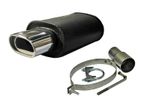 STAINLESS STEEL 5.5" x 3.25" TIP PERFORMANCE SPORTS EXHAUST MUFFLER BACK BOX