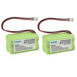 Kastar 2x 4.8v 2200mah Exit Light BL93NC487 BL93NC484 BAA-48R NIC0186 DAA700MAH