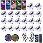 31mm Decking Lights WiFi Deck Light RGBW+IC IP67 Music Sync Plinth Lights Garden