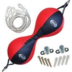 FARABI Real Leather Double End Ball Boxing Training Punching MMA Speed Balls