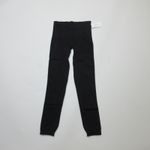 SPANX Womens Look At Me Now Leggings Size Medium UK 12-14 Very Black
