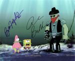 SPONGEBOB SQUAREPANTS CAST AUTOGRAPH SIGNED PP PHOTO POSTER