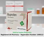 Ibuprofen 400mg-Relief of Pain & Inflammation 84 Tablets-Brand May Vary Max 1 pc
