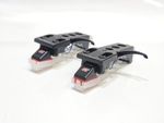 2x Numark Groovetool GT DJ Cartridges + New Styli mounted on Headshell for 1210