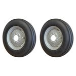 Pair of Front Wheel & Tyres 6.00x16 Massey Ferguson Fordson (4.50 x 16 Rim)