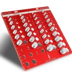 34 Thread Nut and Bolt Thread Checker Identifier Gauge Precise Inch and Metric