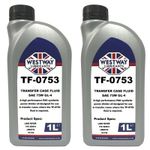 2L TF-0753 Transfer Case Fluid TF0753 IYK500010 LRN0753 2 Litres Transfer Box