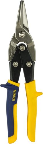 IRWIN Aviation Straight Cut Sheet Metal Snips Shears,Precision Formed,10504311