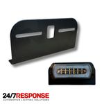 Halo Ring Strobe Mounting Bracket for Strobe Lamps, Warning Lights, L Shaped 90