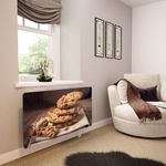 Glass Radiator Cover Printed - Chocolate Chip Cookie - Made By Premier Range