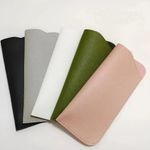 Portable Soft Leather Sunglasses Bag Slim Eyeglasses Reading Glasses Case Holder
