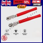 6-Wheel Glass Cutter – Wooden Handle for Mirror, Tile & Window Cutting