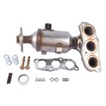 Catalytic Converter with Gasket Kit 0342L5 0342.K8 for Peugeot 107 Toyota Aygo