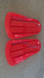 MOOKIE Delta Snow Sledges – Pair ...used Condition But Good