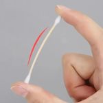  100/300/500PCS Bamboo Wood Stick Cotton Swabs Nose Ear Cleaning Cotton Swabs Do