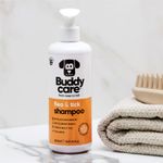 Buddycare Flea & Tick Dog Shampoo Eliminates Fleas, Ticks & Mites