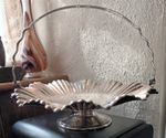 Vintage Mappin & Webb Prince's Plate Silver Plated Fluted Swing Handle Basket