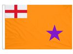 Orange Order Boyne Standard Sleeved Courtesy Flag ideal for Boats 45cm x 30cm