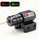 Tactical Red Dot Laser Sights Hunting 11mm/20mm Mount Adjustable Pistol Low UK