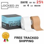 Zinc Oxide Tape - 13.7m - White Medical Clinical Tape Athletic Strapping support