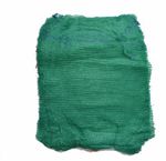Green Net Sacks Raschel Bags with Drawstring Mesh Vegetables Logs Kindling Wood