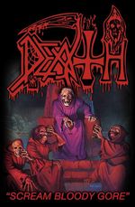 Death 'Scream Bloody Gore' Printed Flag - NEW OFFICIAL textile poster