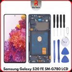 For Samsung Galaxy S20 FE SM-G780 Replacement LCD Screen Digitizer With Frame UK